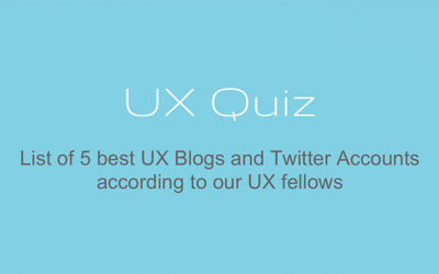 Great List of UX Blogs and Twitter Accounts!