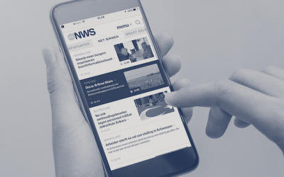 Scaling user testing to build a great website: a case study about VRT